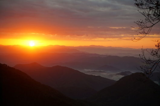 大江山　雲海